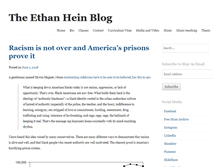Tablet Screenshot of ethanhein.com
